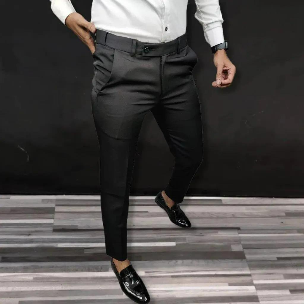 Slim Fit Formal Trouser Pack of 2
