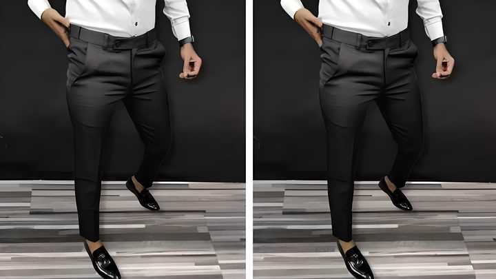 Slim Fit Formal Trouser Pack of 2