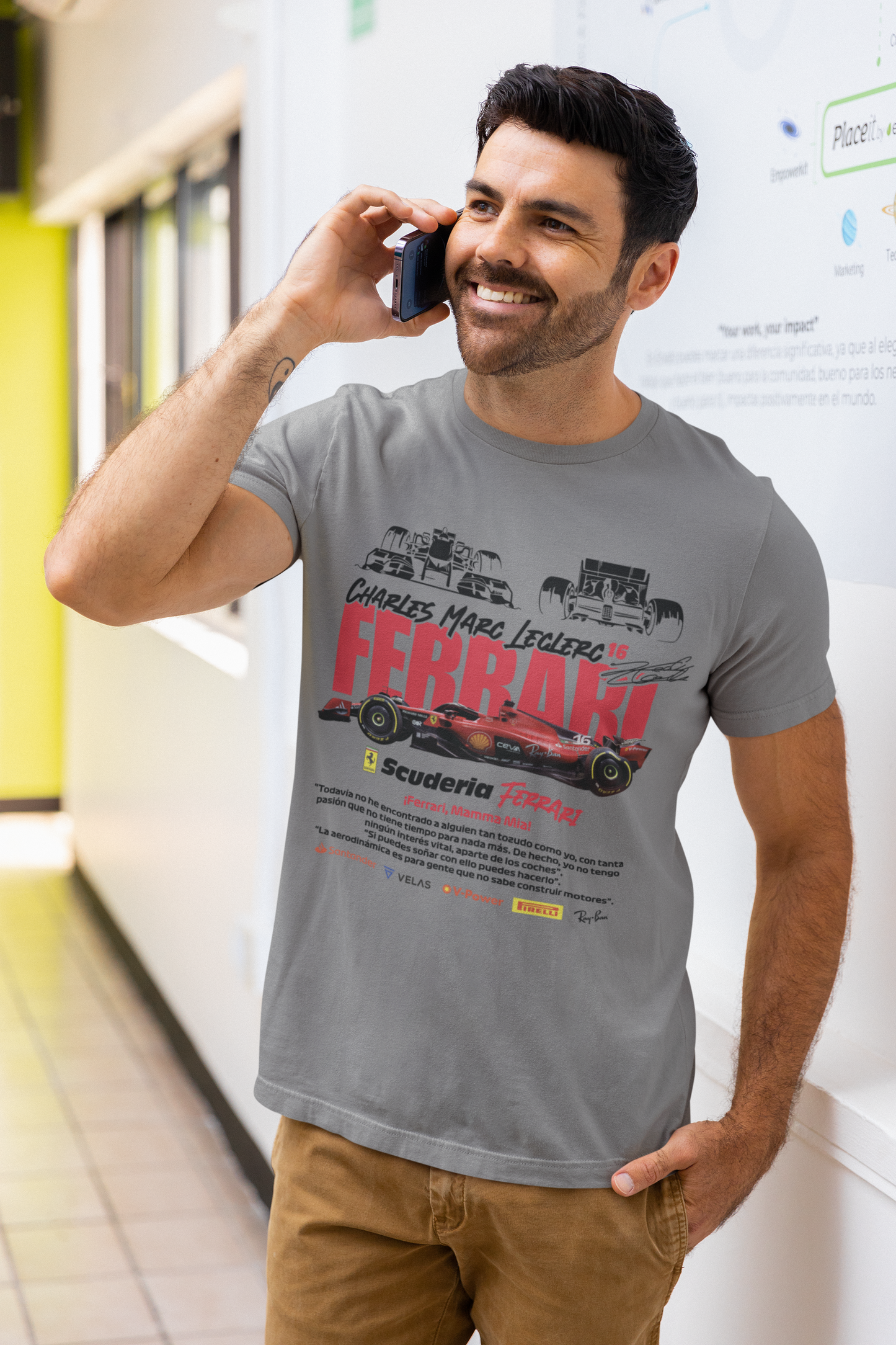 FERRARI graphic T's