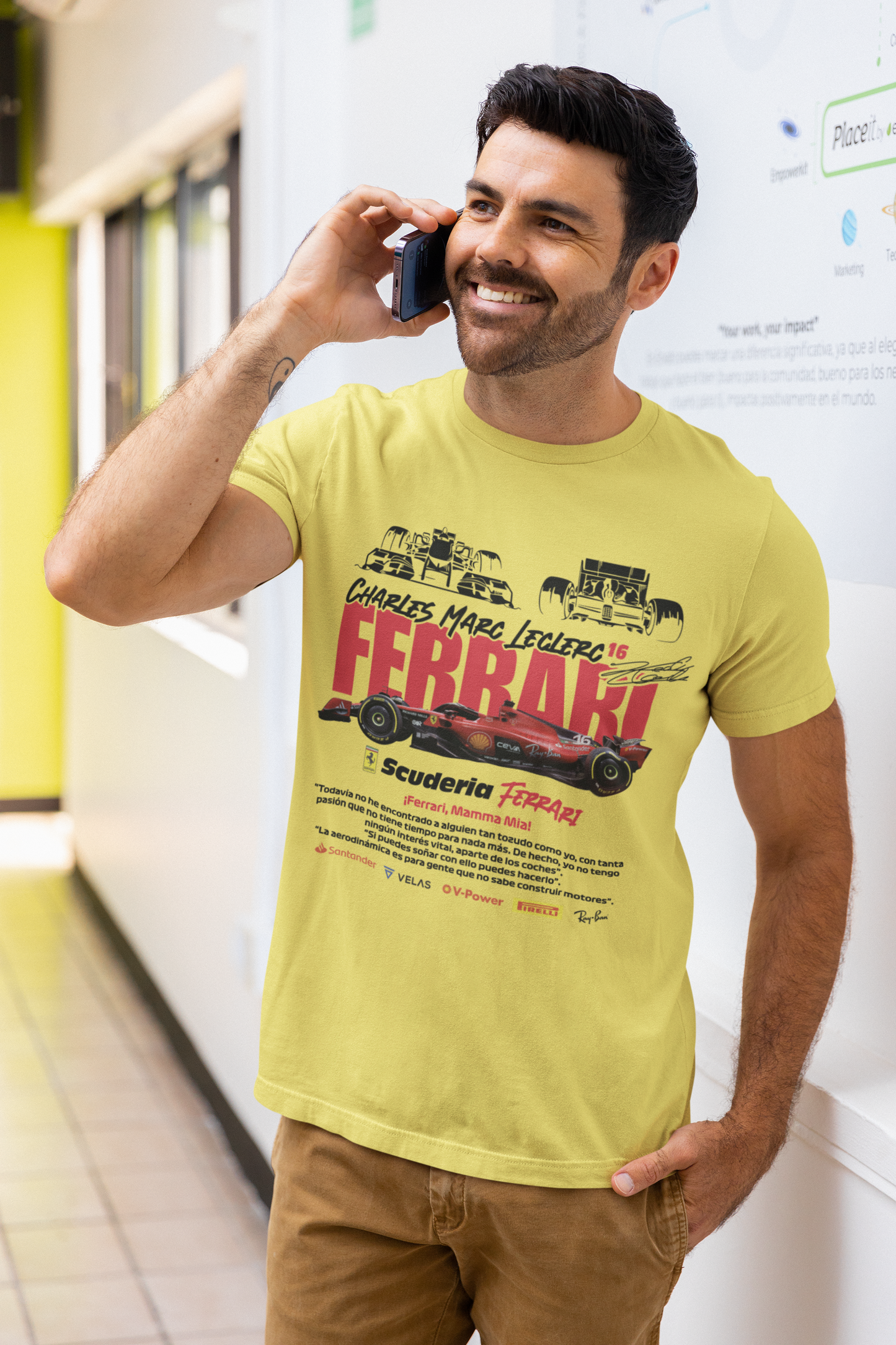 FERRARI graphic T's
