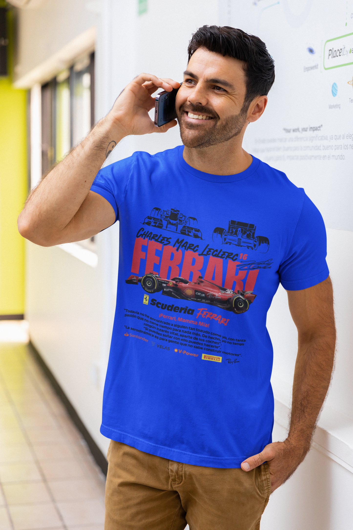 FERRARI graphic T's