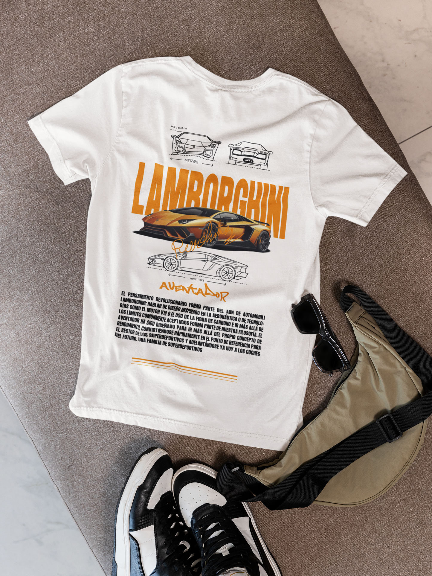 LAMBORGHINI graphic T's