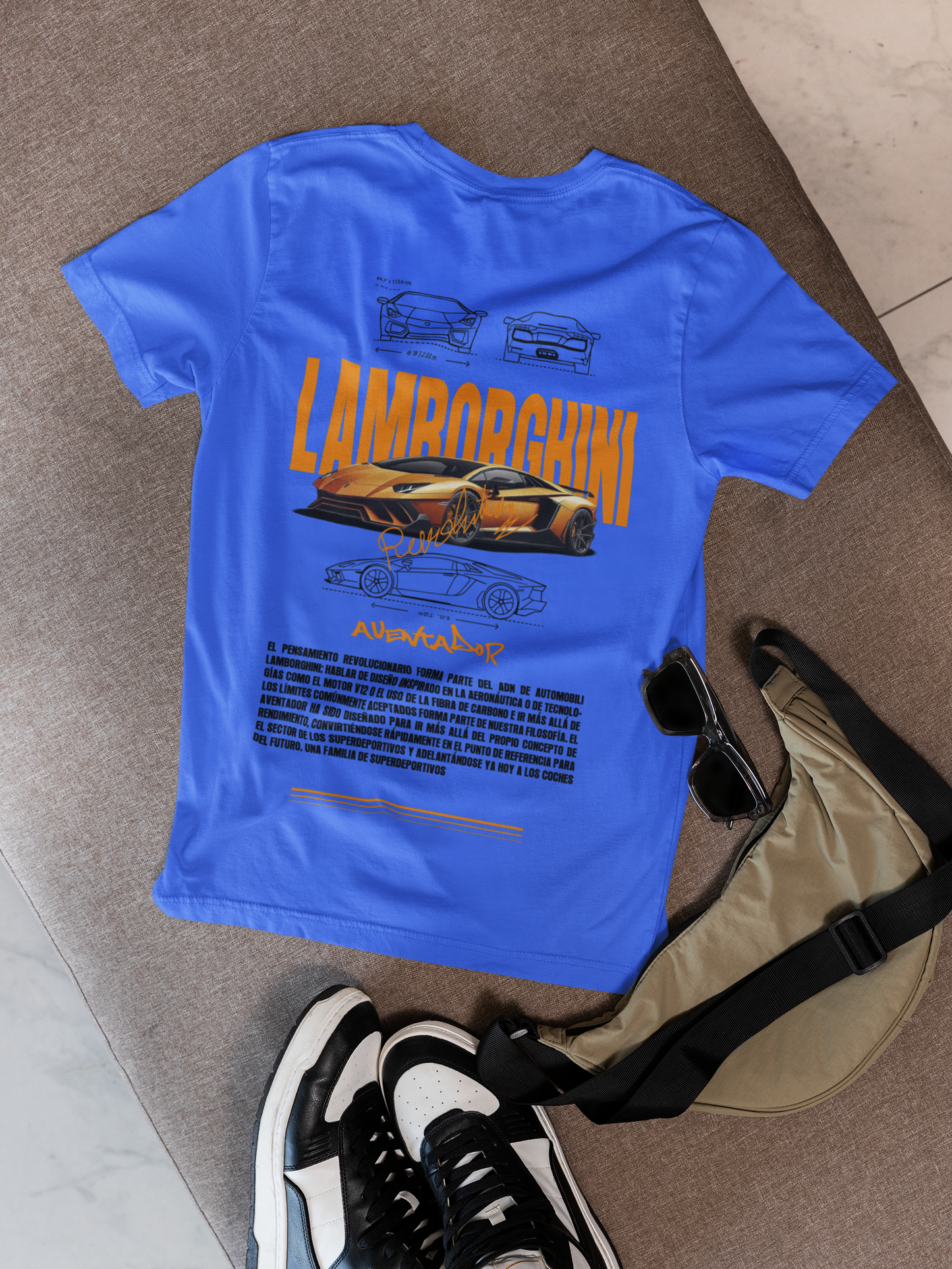LAMBORGHINI graphic T's