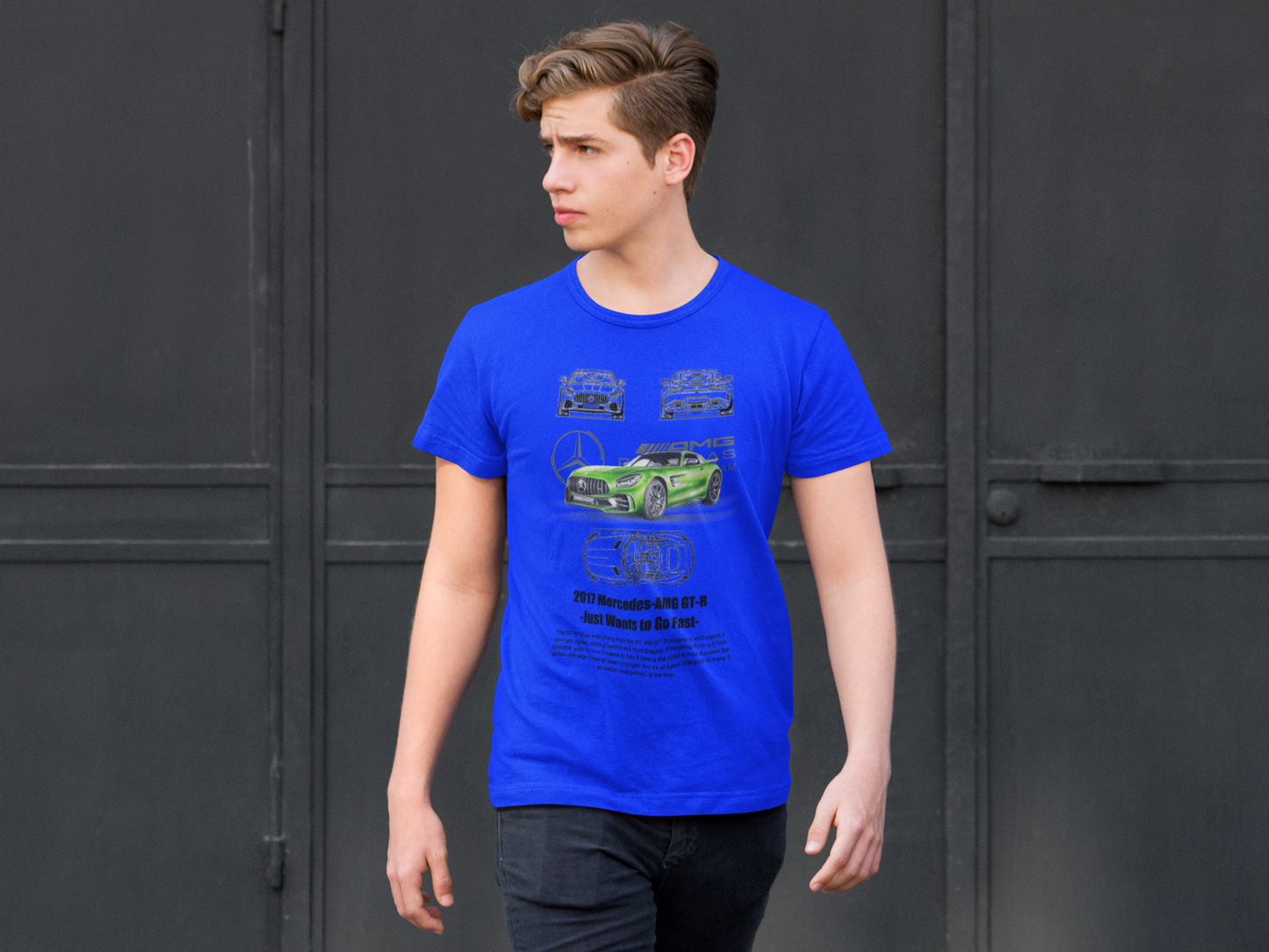 Mercedes GT graphic T's